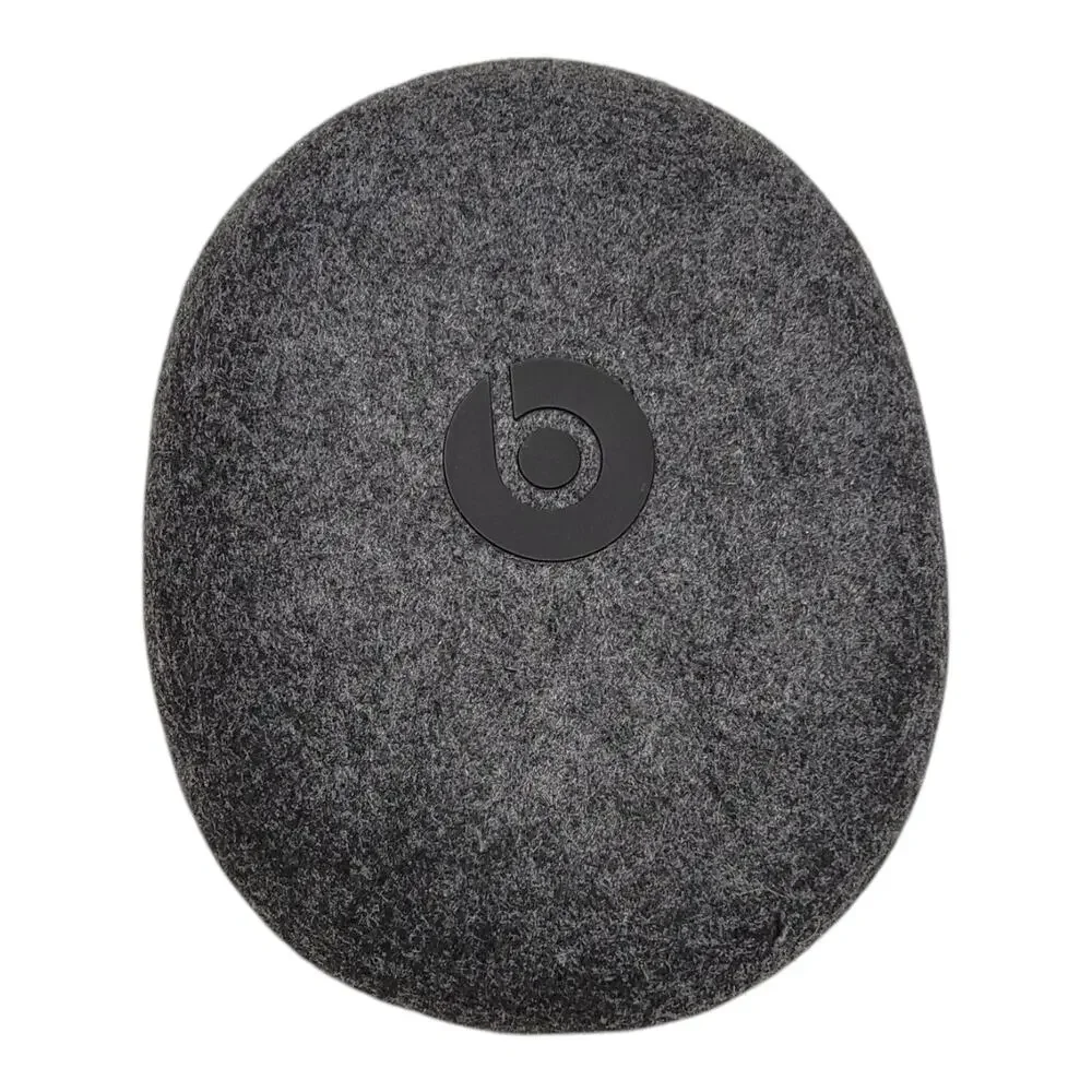 Beats by Dre Solo Pro Gray Fabric Wireless Headphone Zipper Carrying Case OEM